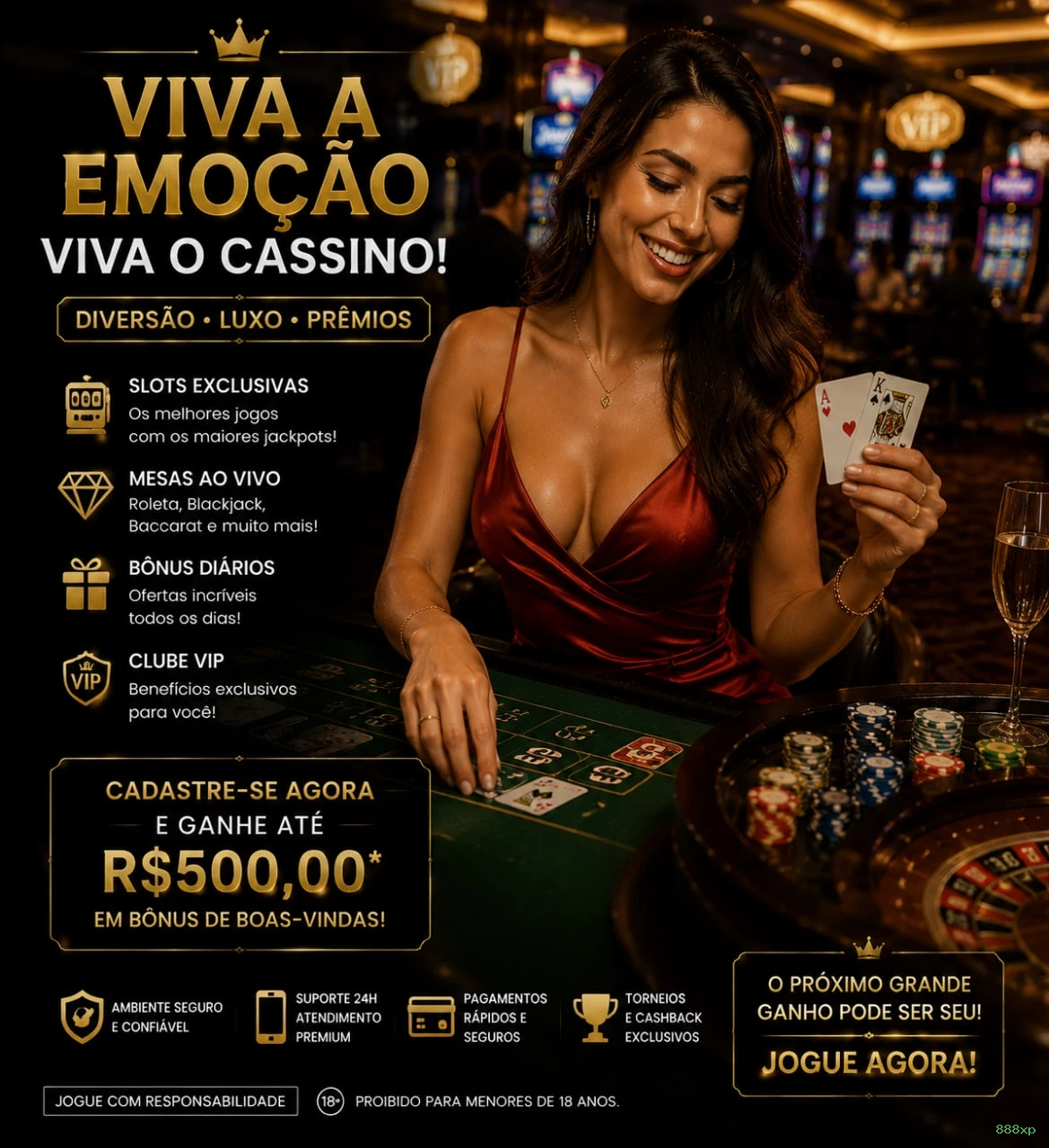 Cadastro rápido e seguro na 888xp